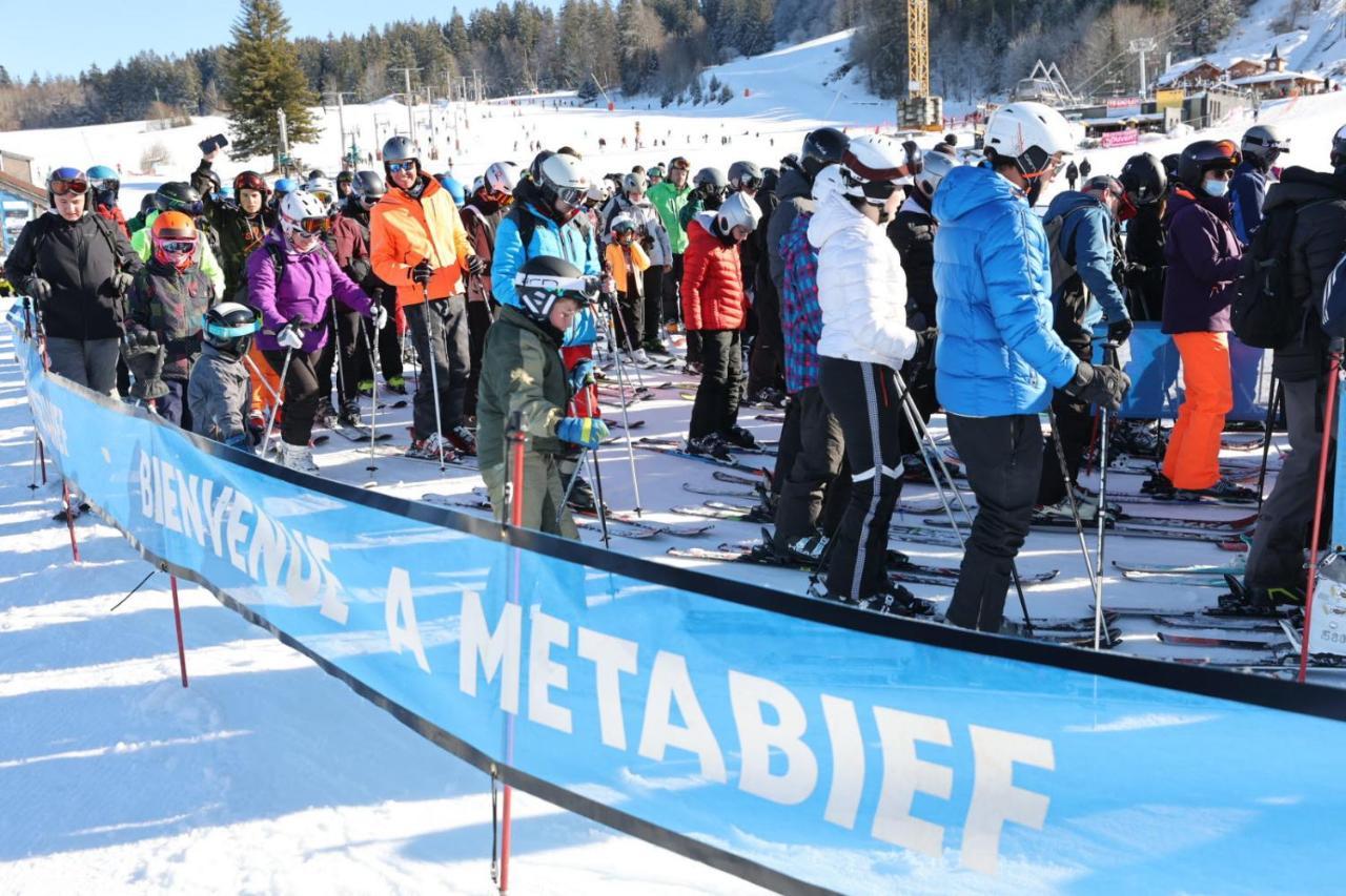 Place Royale Pour 10 A 12 Personnes A 30 Met Des Pistes De Ski Et Vtt Metabief Exterior photo